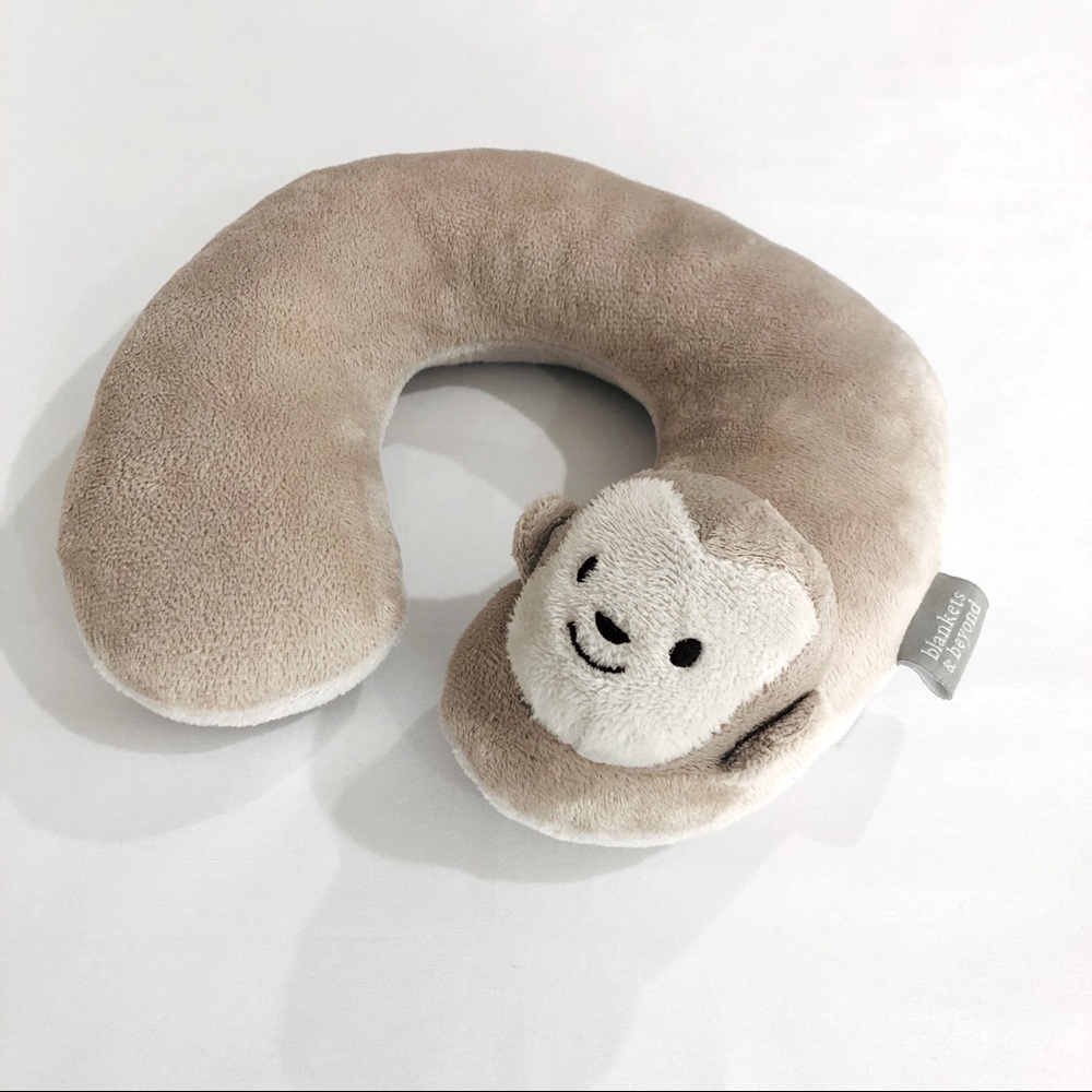 Baby Neck Support Monkey Travel Pillow